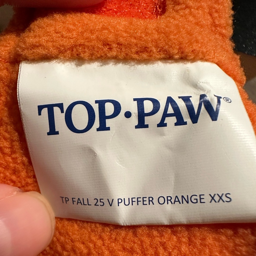 Top Paw Dog Puffer Jacket - Picture 4 of 7